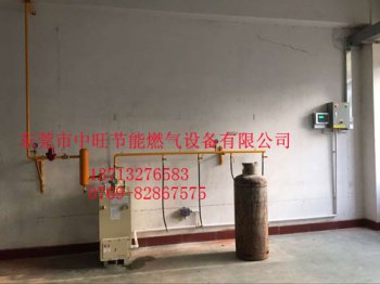 50万大卡燃烧机安装100KG汽化器实例