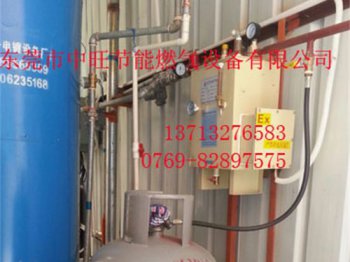 10万大卡燃烧机安装20KG汽化器实例